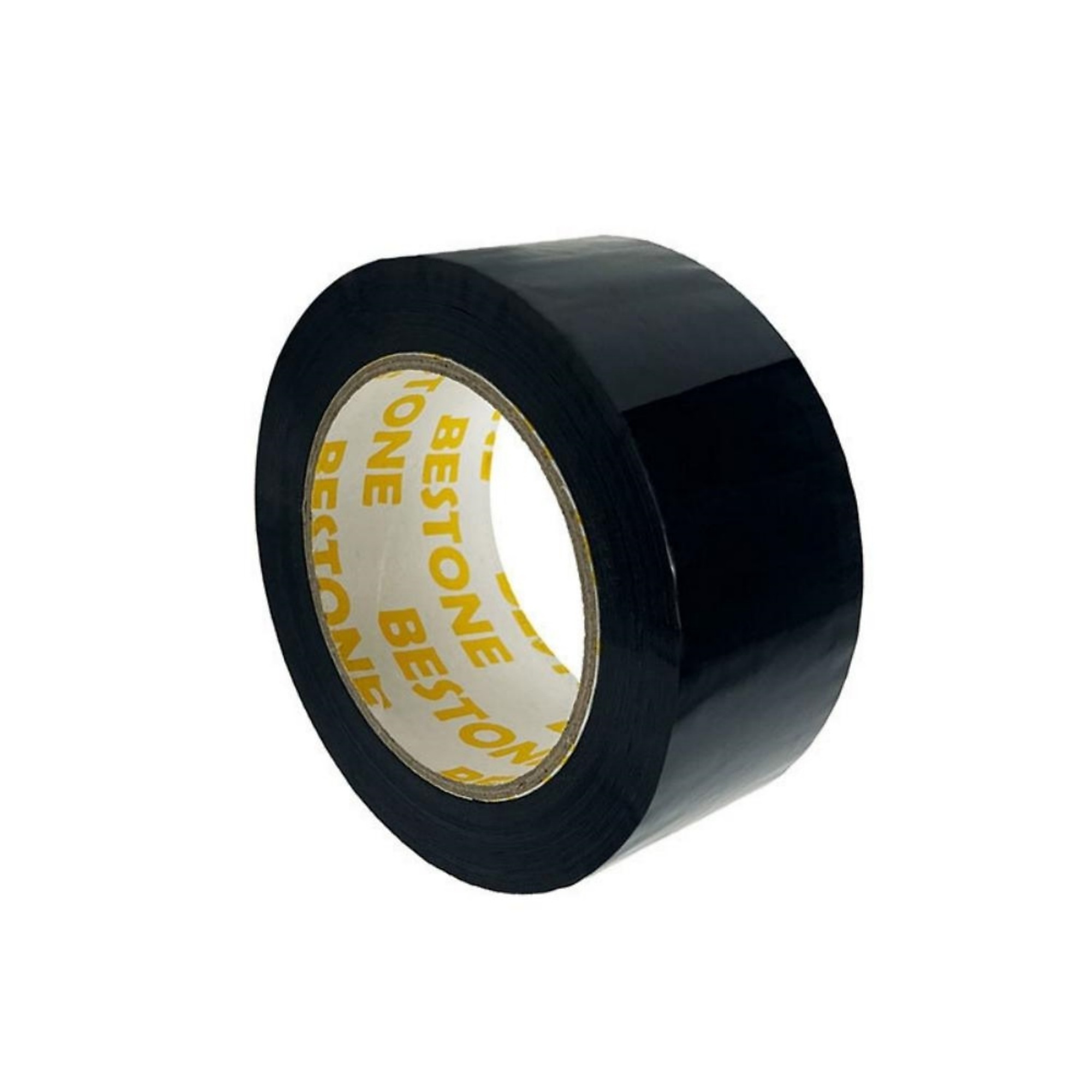 BlackTeck Durable Black Sealing Tape — 2in. Wide x 110ft., 2.0 Mil Thick, Heavy-Duty, Model# N2-2K001